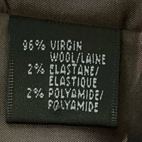 Lafayette 148 Virgin Wool Brown Tan Neutral Office Career Jacket NWOT Size 2 - Picture 11 of 13